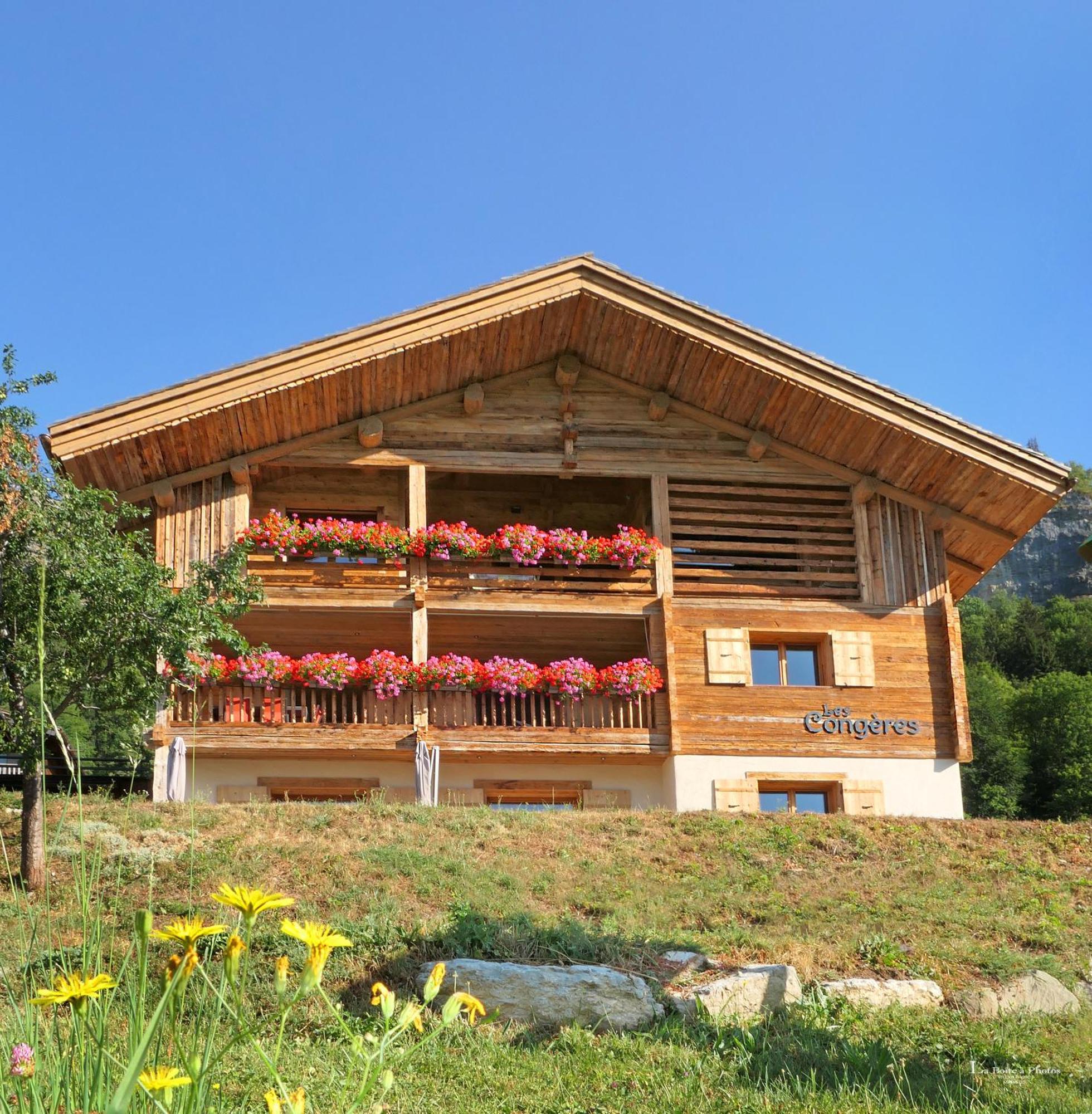 Villa Les Congeres Le Grand-Bornand Exterior foto